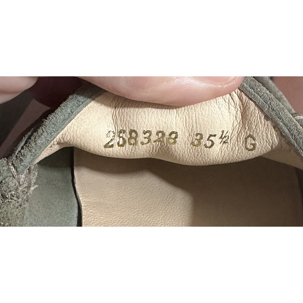 Gucci Gray Mules with Silver Hardware - Picture 6 of 10
